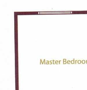 Two bedroom floor plan l Mission Apartments in San Diego CA